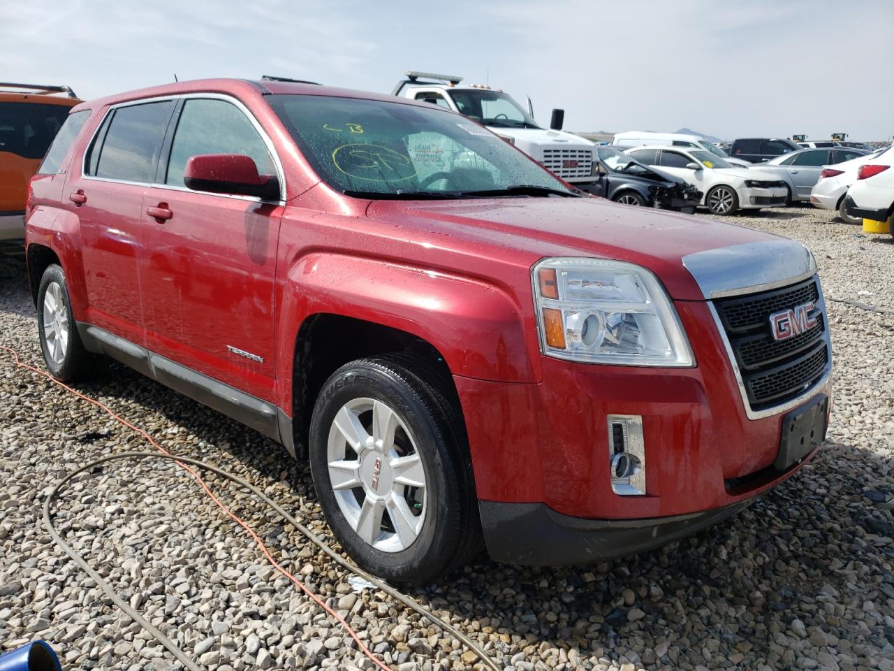 GMC TERRAIN SL 2013 with VIN 2GKALMEK6D6302178 - Photo from auction