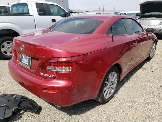 Photo 4 from auction – 2010 LEXUS IS 250 with VIN JTHFF2C25A2512374