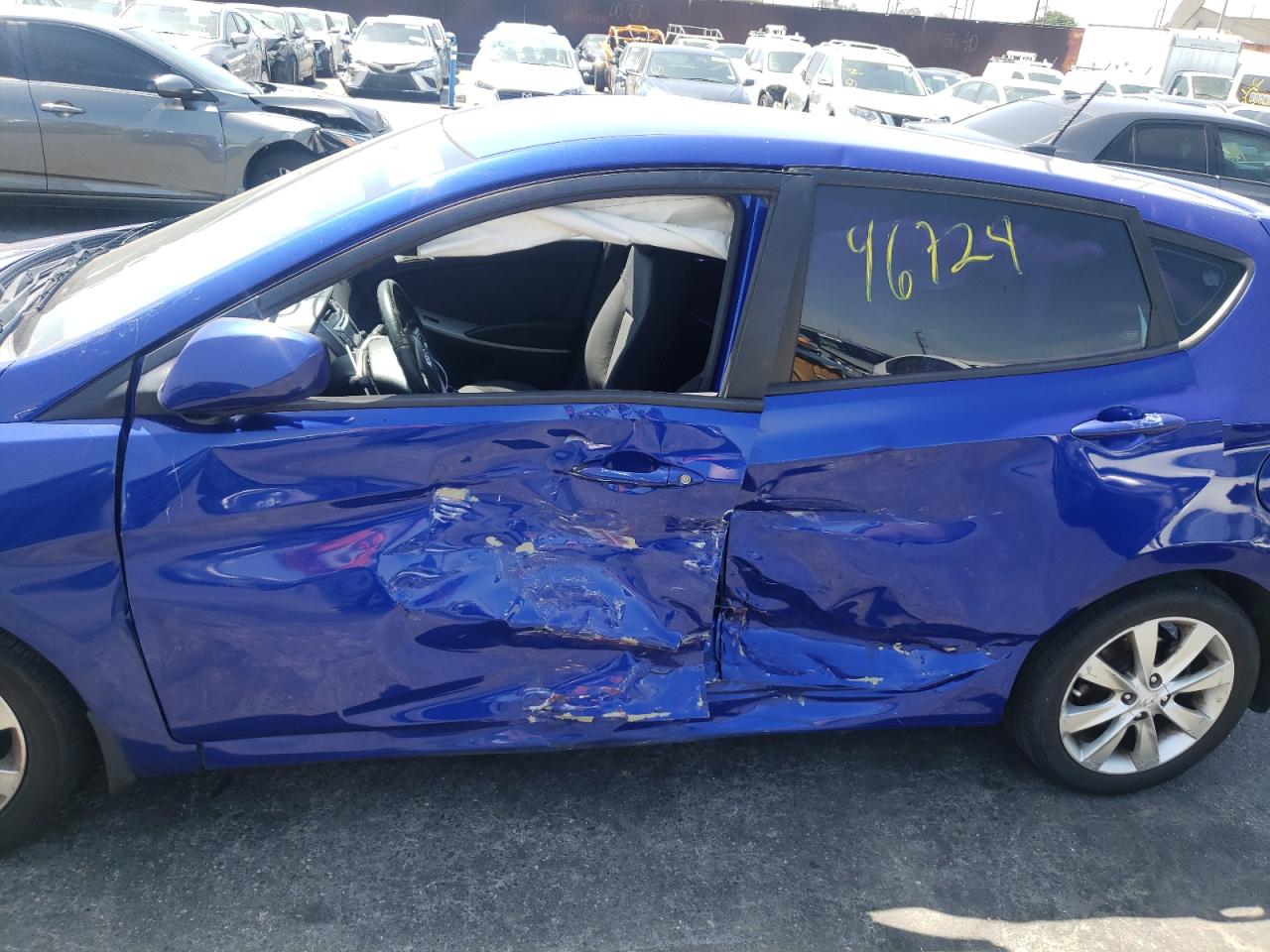 Photo 9 from auction – 2012 HYUNDAI ACCENT GLS with VIN KMHCU5AEXCU022072
