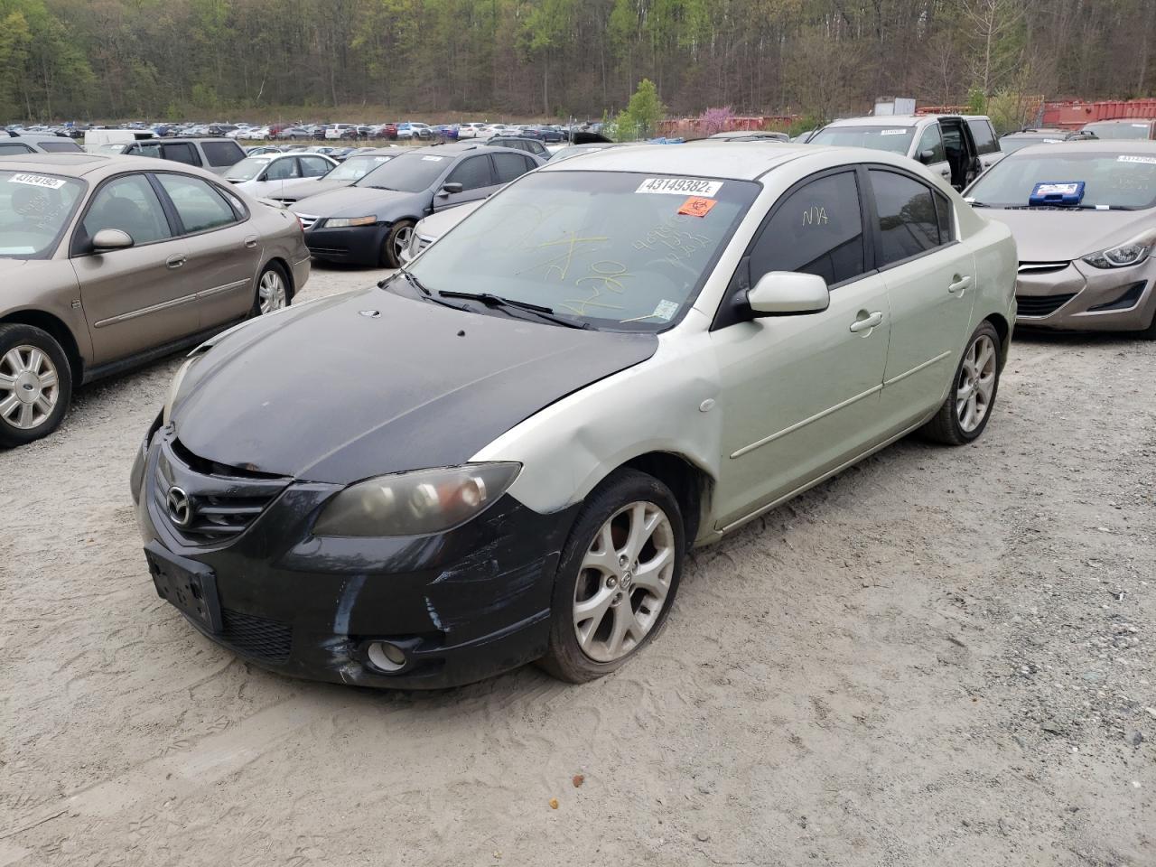 Photo 2 from auction – 2008 MAZDA 3 I with VIN JM1BK32G381156568