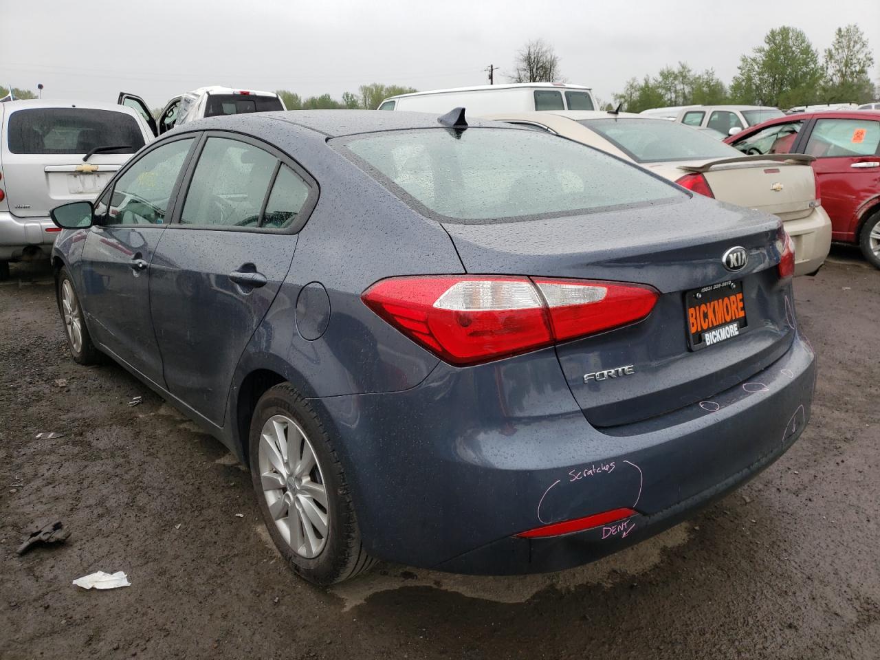 Photo 3 from auction – 2015 KIA FORTE LX with VIN KNAFX4A62F5256259
