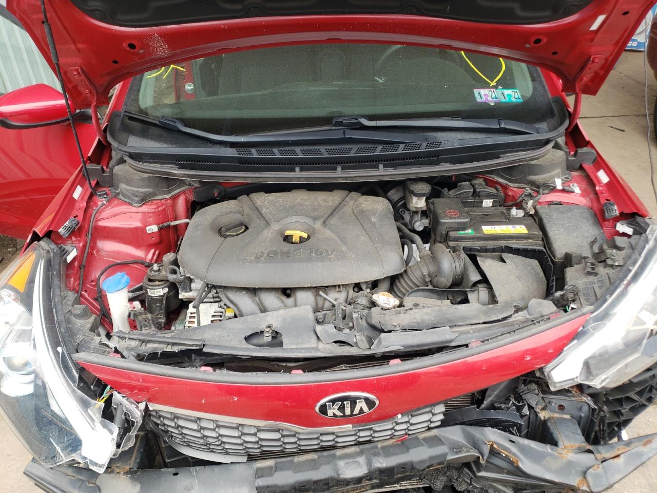 Photo 7 from auction – 2016 KIA FORTE LX with VIN KNAFK4A60G5613325