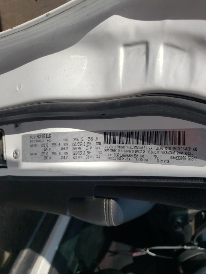 Photo 10 from auction – 2017 JEEP CHEROKEE S with VIN 1C4PJLAS0HW654860
