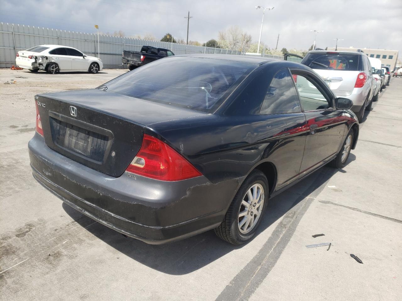 Photo 4 from auction – 2001 HONDA CIVIC HX with VIN 1HGEM22711L074819