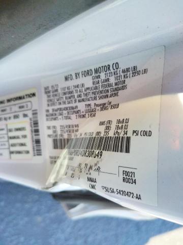 Photo 10 from auction – 2013 FORD FUSION TIT with VIN 3FA6P0RU4DR308649