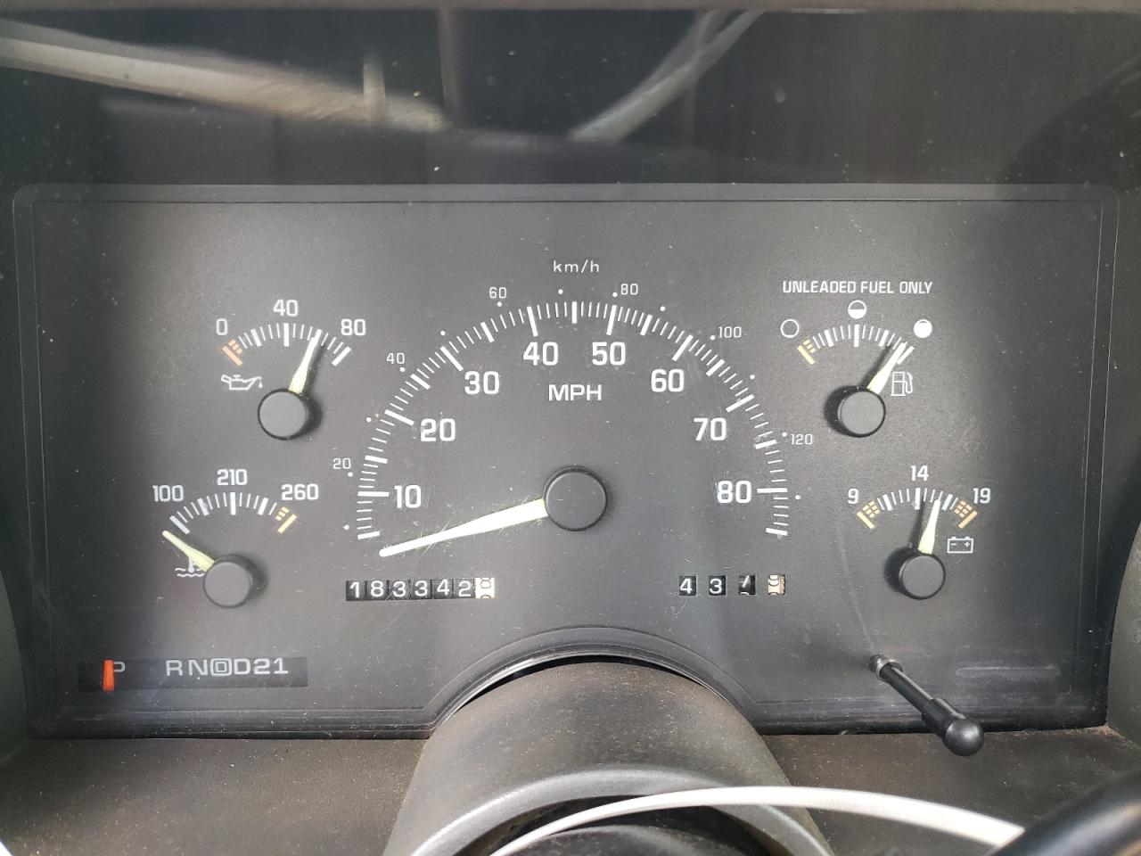 Photo 8 from auction – 1994 GMC SIERRA C15 with VIN 1GTEC14K8RZ551817