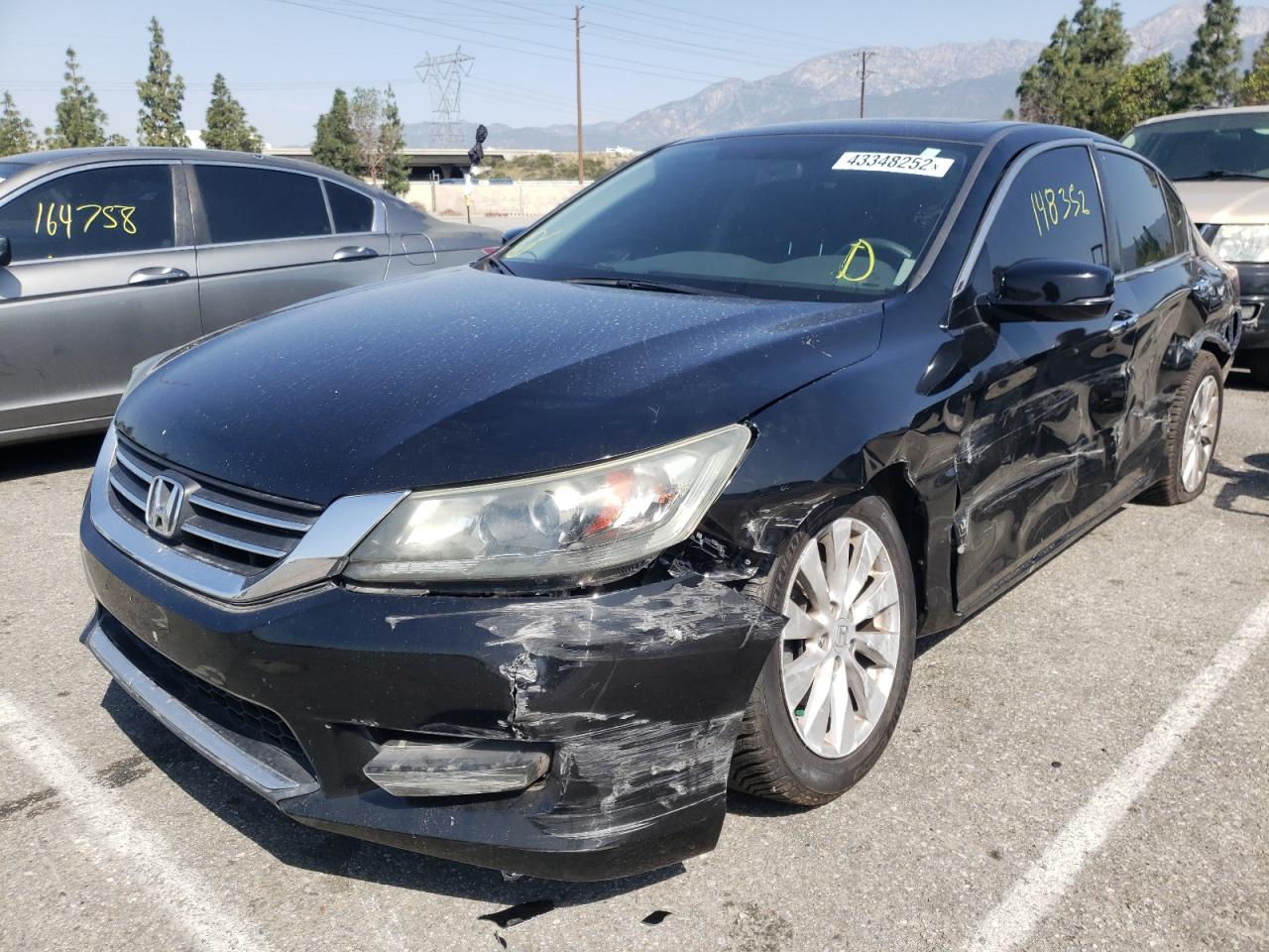 Photo 2 from auction – 2015 HONDA ACCORD EX with VIN 1HGCR2F78FA029978