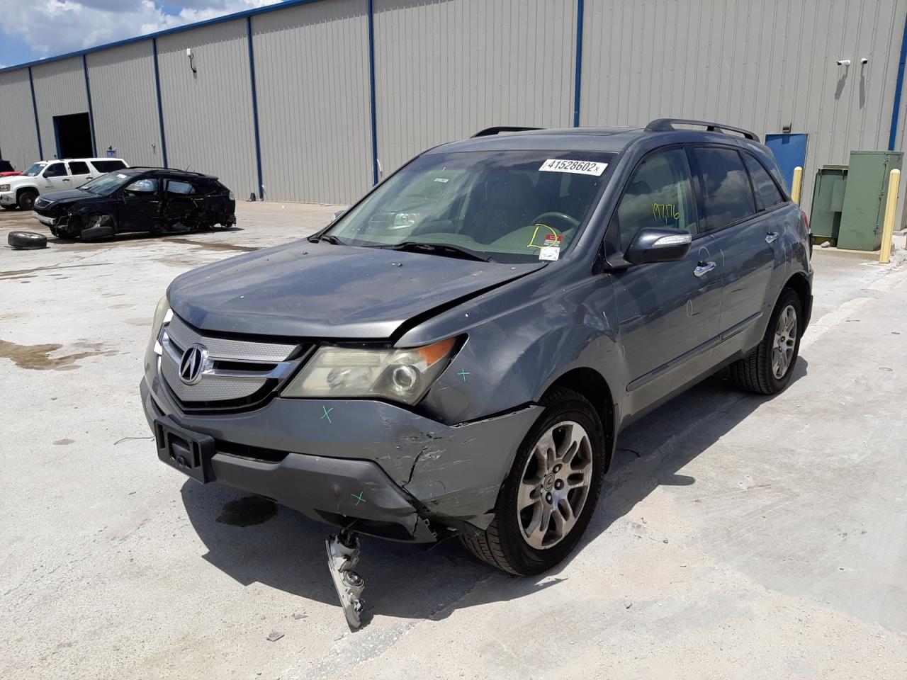 Photo 2 from auction – 2008 ACURA MDX with VIN 2HNYD28228H555641