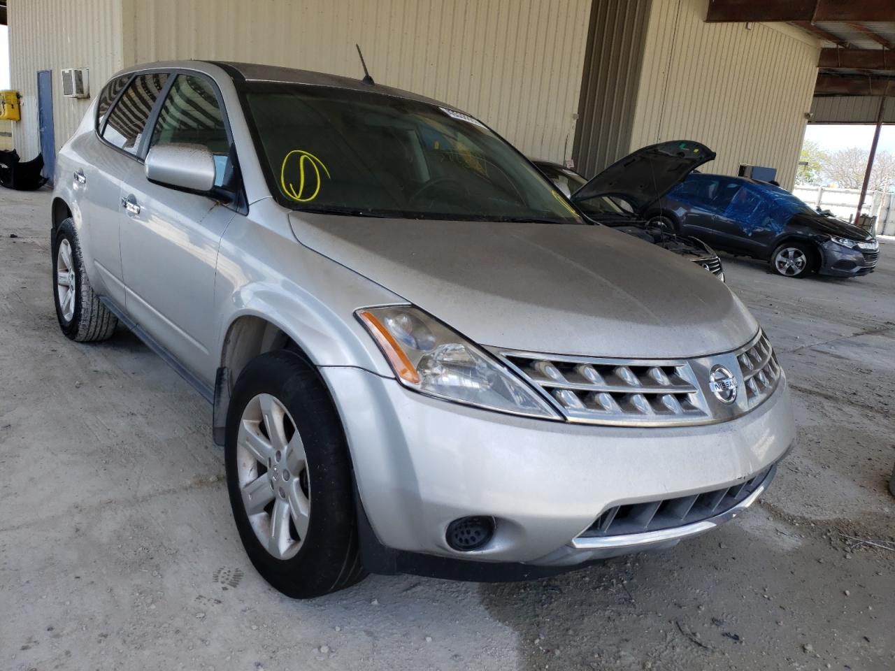 NISSAN MURANO SL 2007 with VIN JN8AZ08T47W513286 - Photo from auction