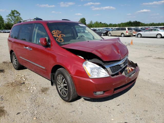 KIA SEDONA EX 2012 with VIN KNDMH4C79C6417077 - Photo from auction