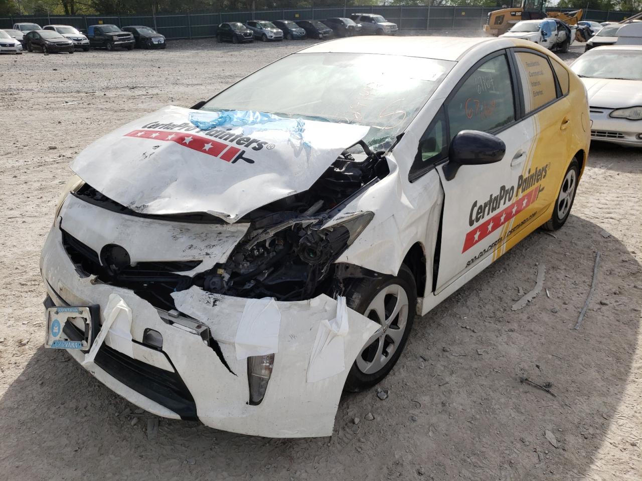 Photo 9 from auction – 2012 TOYOTA PRIUS with VIN JTDKN3DU1C5444634