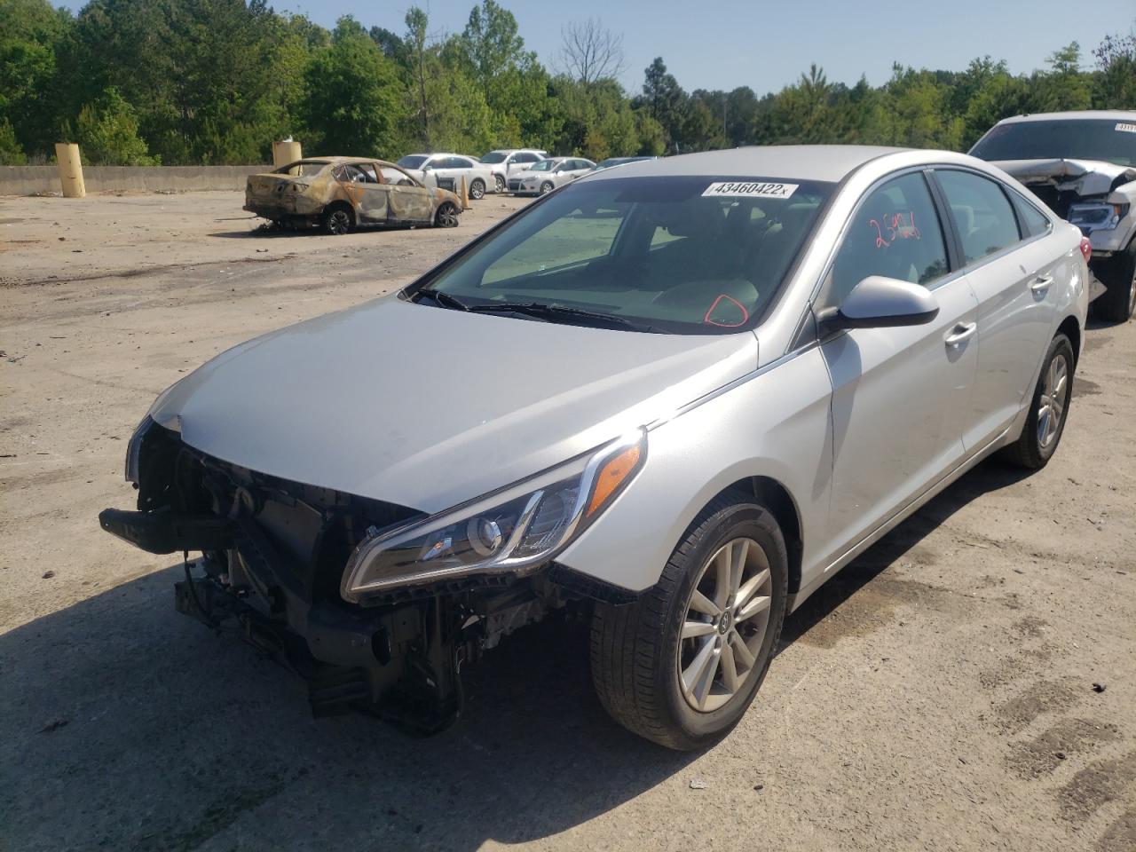 Photo 2 from auction – 2017 HYUNDAI SONATA SE with VIN 5NPE24AF6HH536878