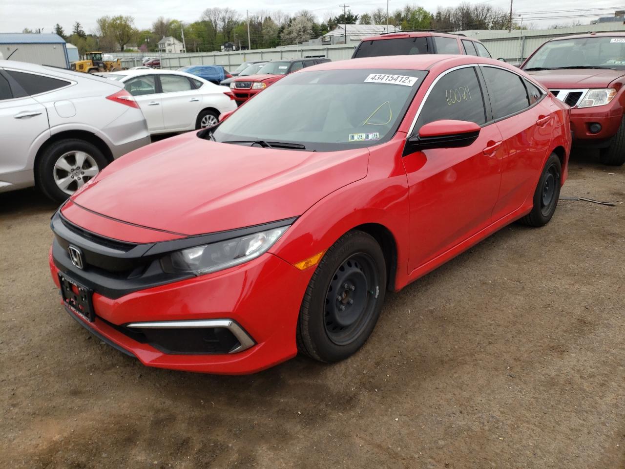 Photo 2 from auction – 2019 HONDA CIVIC with VIN 2HGFC2F69KH512929