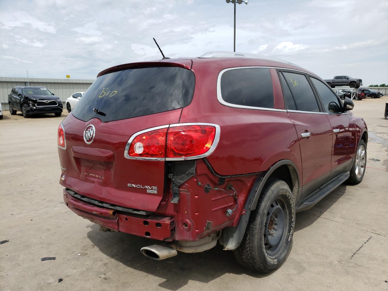 Photo 4 from auction – 2010 BUICK ENCLAVE CX with VIN 5GALRCED6AJ233622