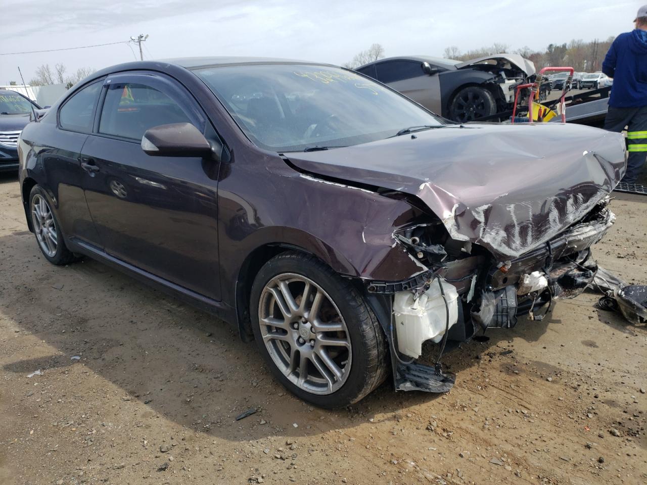 TOYOTA SCION 2008 with VIN JTKDE167380245831 - Photo from auction