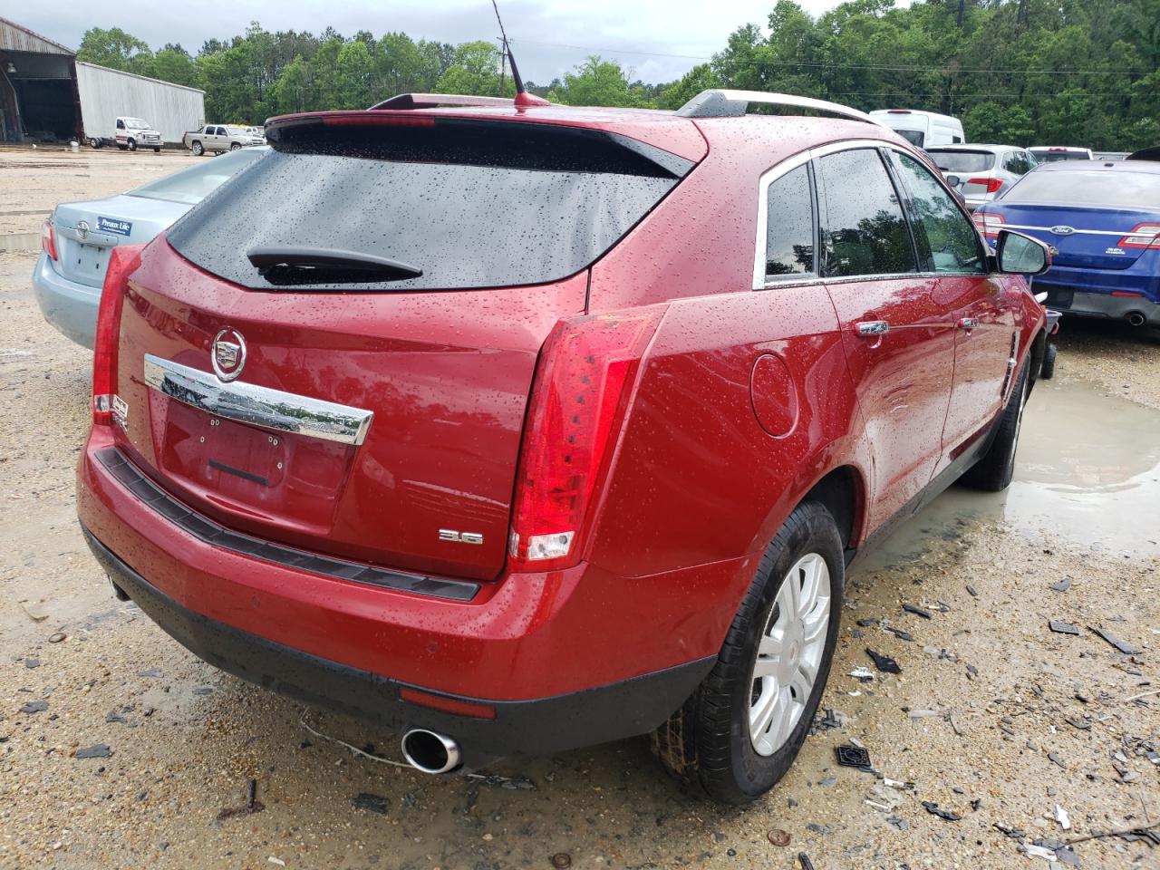Photo 4 from auction – 2012 CADILLAC SRX LUXURY with VIN 3GYFNAE30CS593922