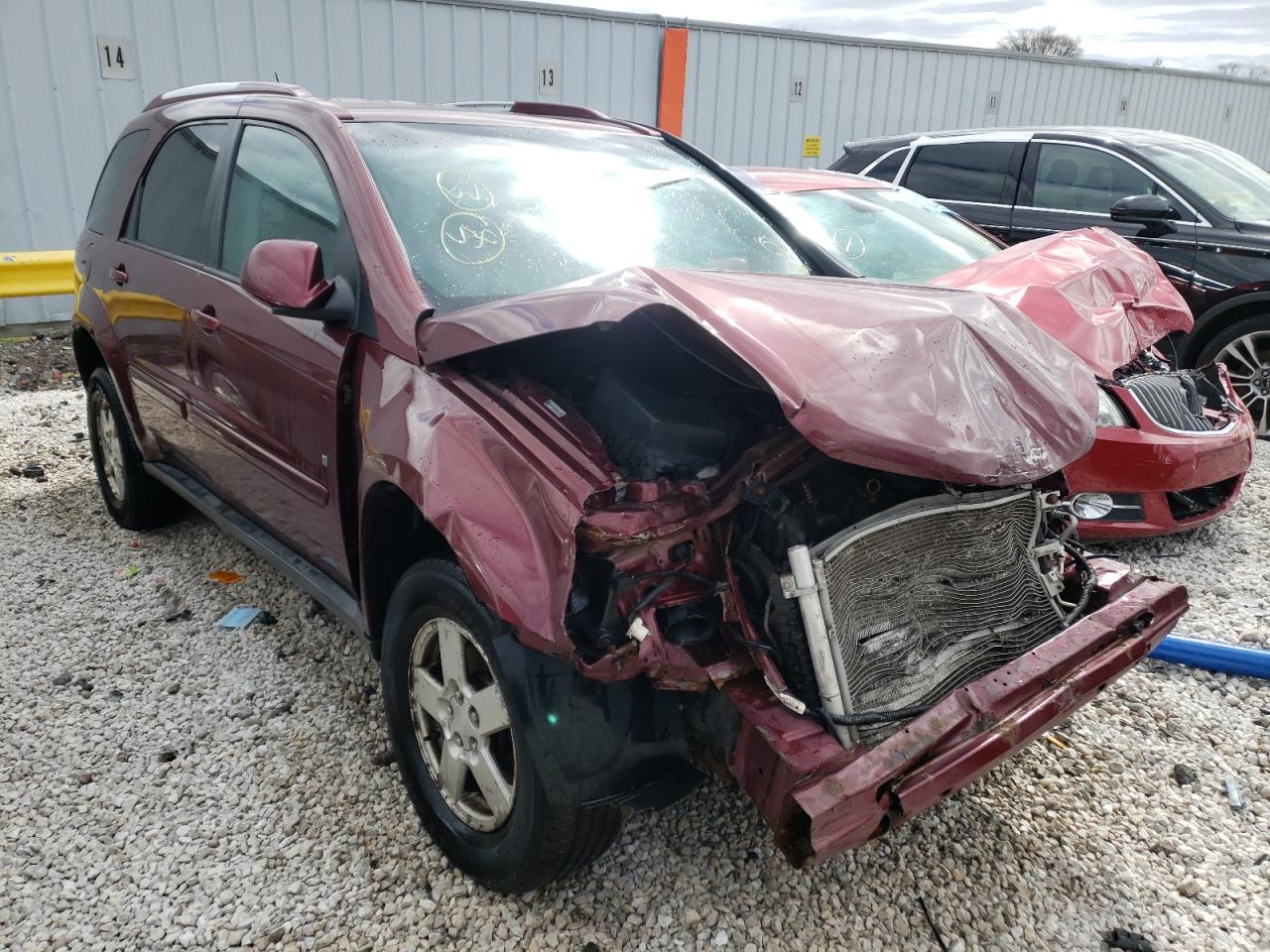 CHEVROLET EQUINOX LT 2008 with VIN 2CNDL33F586281883 - Photo from auction