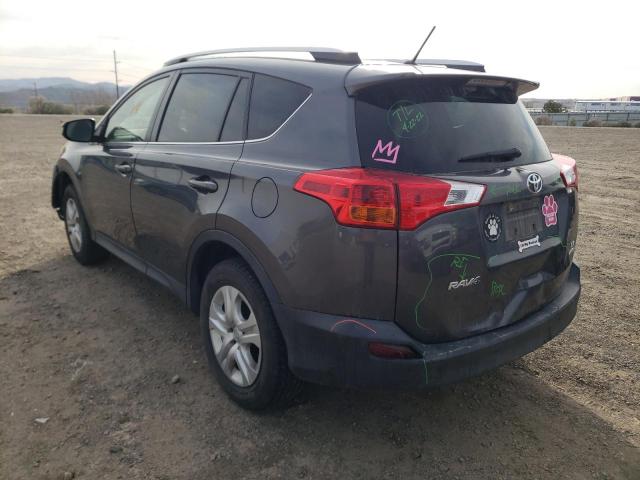 Photo 3 from auction – 2014 TOYOTA RAV4 LE with VIN JTMBFREV2ED091241