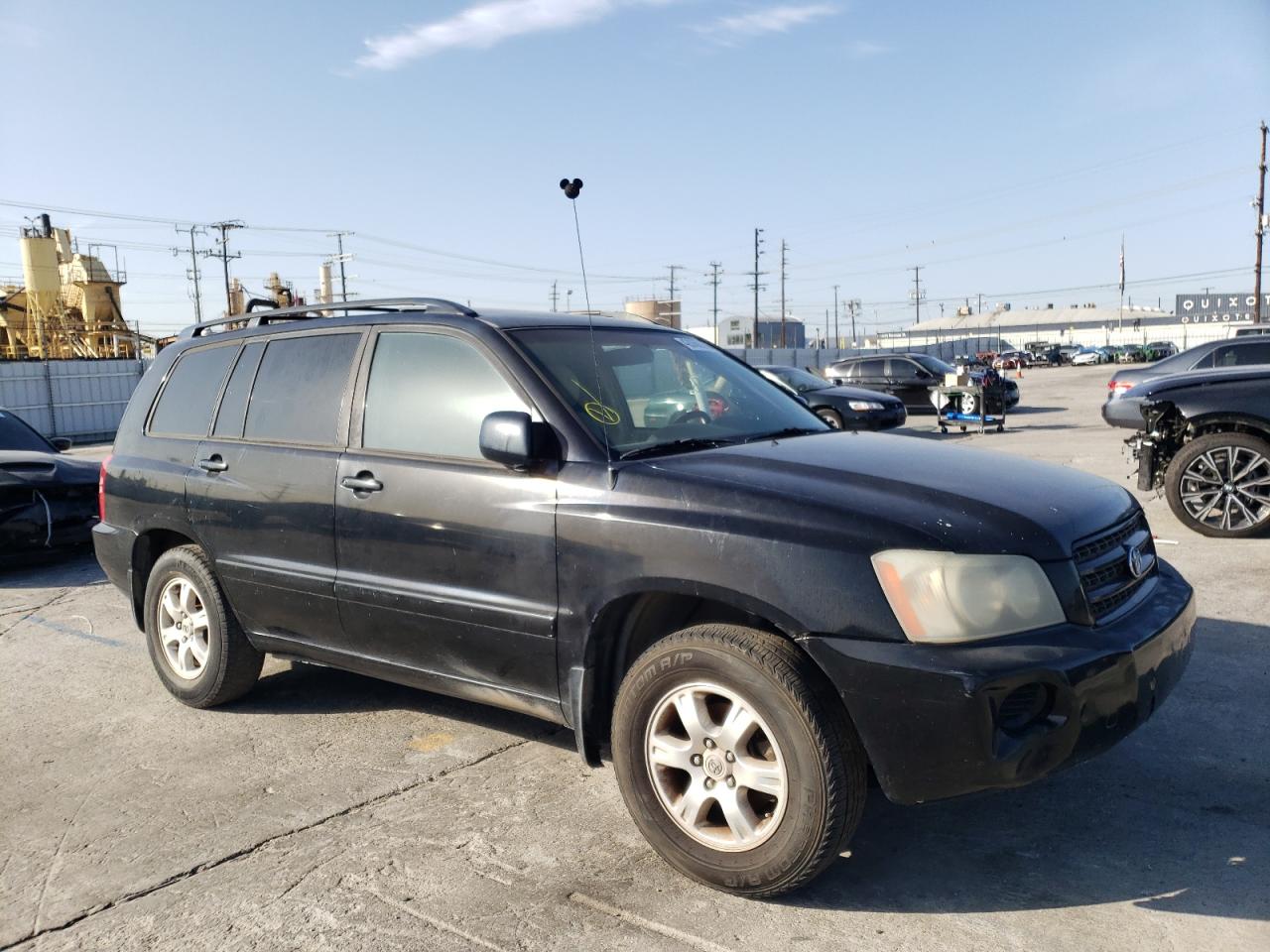 TOYOTA HIGHLANDER 2001 with VIN JTEGF21A710008920 - Photo from auction