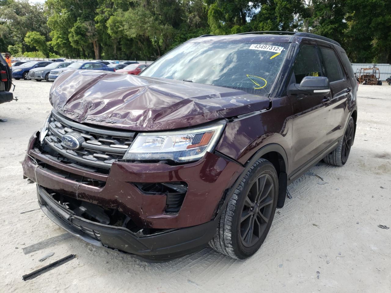 Photo 2 from auction – 2018 FORD EXPLORER X with VIN 1FM5K7D86JGB04599