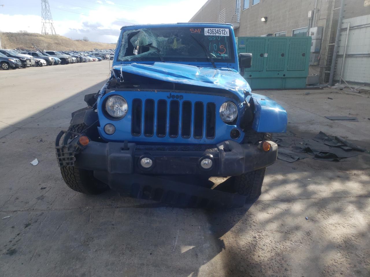 Photo 9 from auction – 2015 JEEP WRANGLER U with VIN 1C4BJWEG6FL683876