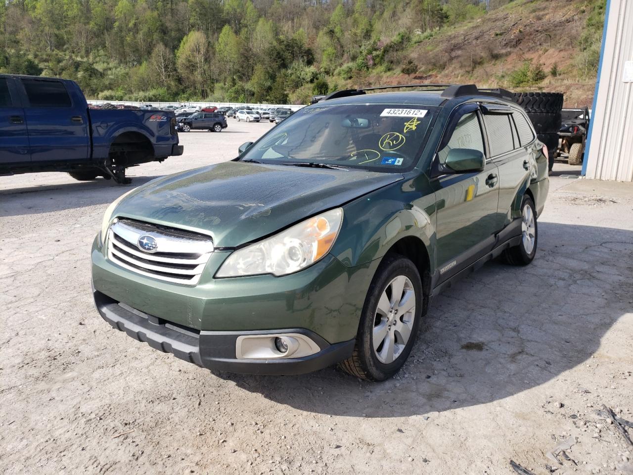 Photo 2 from auction – 2011 SUBARU OUTBACK 2. with VIN 4S4BRCGC8B3406914
