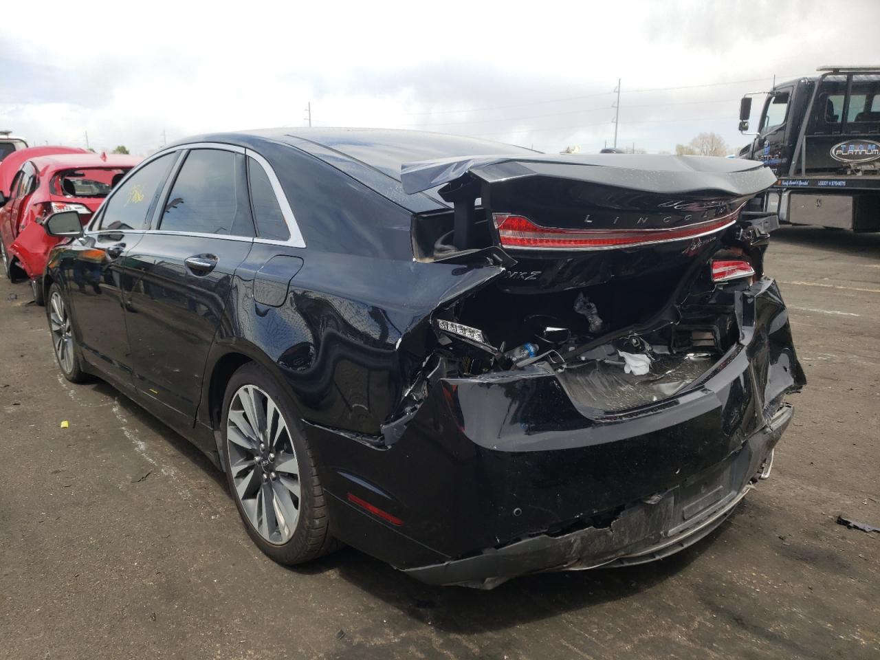 Photo 3 from auction – 2017 LINCOLN MKZ RESERV with VIN 3LN6L5F95HR645321