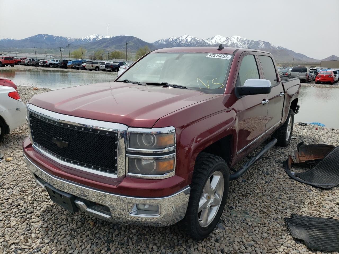 Photo 2 from auction – 2014 CHEVROLET SILVERADO with VIN 3GCUKSEC1EG107586