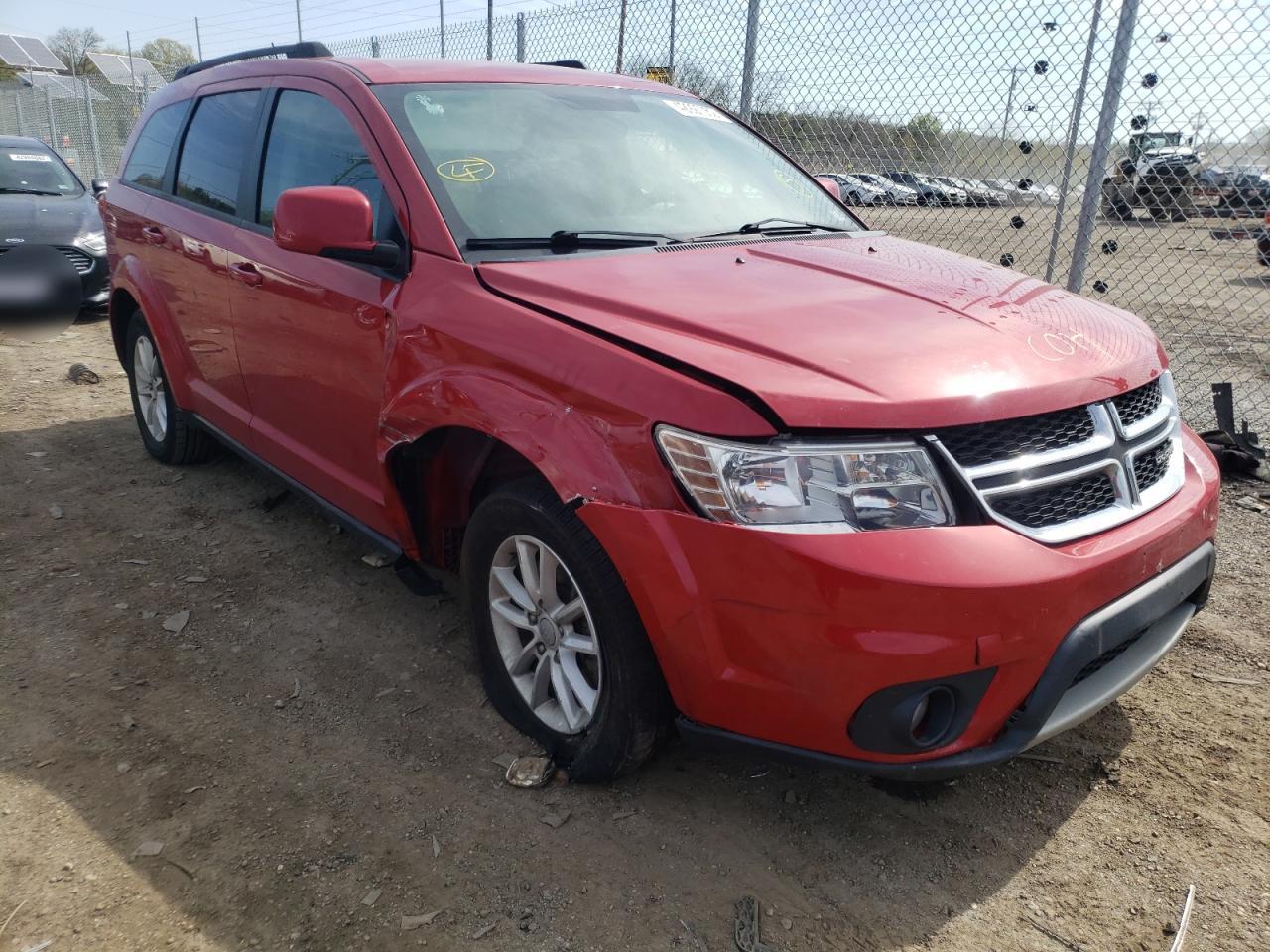 DODGE JOURNEY SX 2016 with VIN 3C4PDCBGXGT126961 - Photo from auction