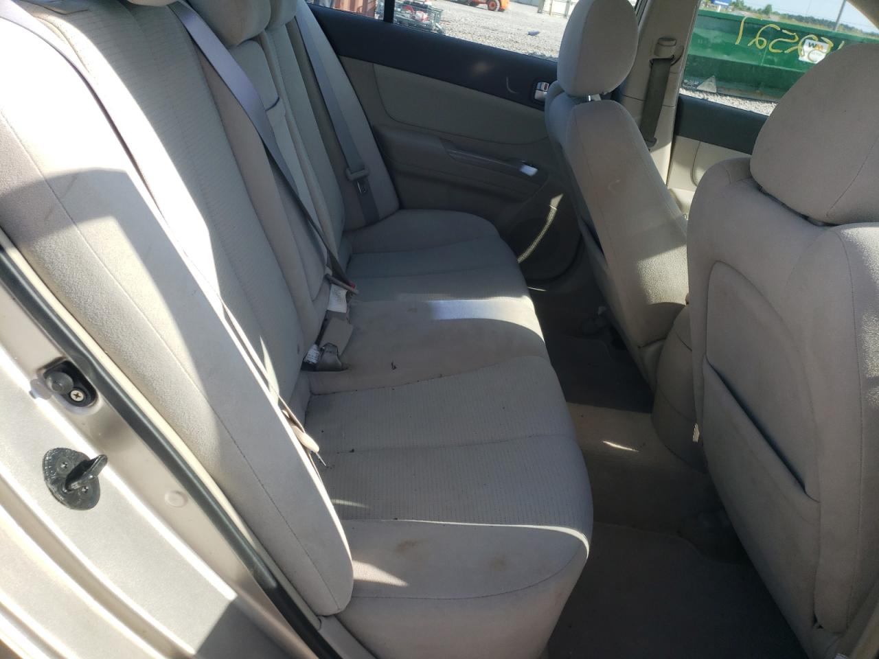 Photo 6 from auction – 2008 HYUNDAI SONATA GLS with VIN 5NPET46C48H328641