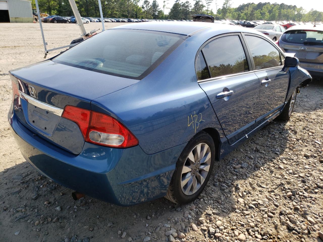Photo 4 from auction – 2009 HONDA CIVIC EX with VIN 1HGFA16849L030108