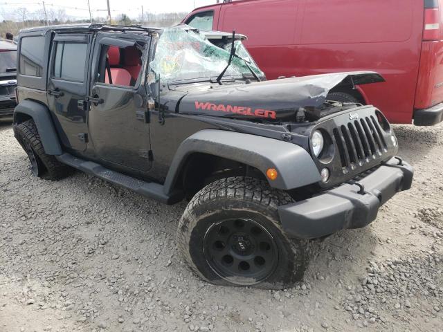 JEEP WRANGLER U 2015 with VIN 1C4BJWDGXFL611595 - Photo from auction