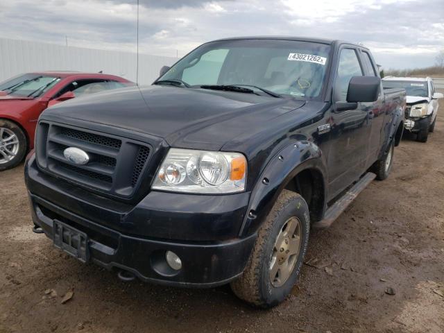 Photo 2 from auction – 2007 FORD F150 with VIN 1FTRX14WX7FA93317