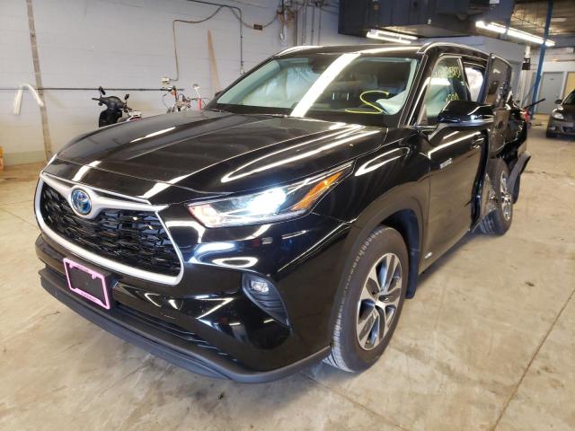 Photo 2 from auction – 2021 TOYOTA HIGHLANDER with VIN 5TDHBRCH5MS537436