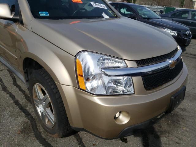 Photo 9 from auction – 2007 CHEVROLET EQUINOX LT with VIN 2CNDL73F476087190