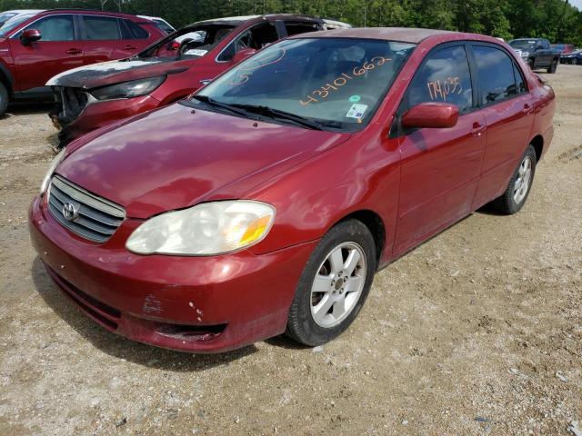 Photo 2 from auction – 2004 TOYOTA COROLLA CE with VIN 1NXBR32E84Z293942