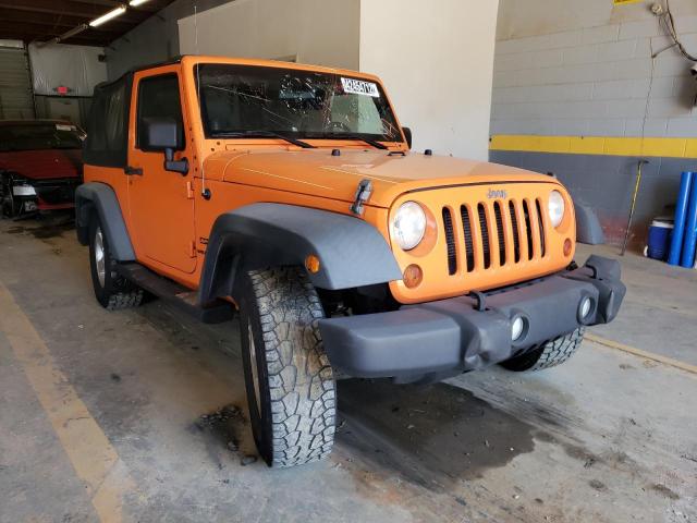 JEEP WRANGLER S 2012 with VIN 1C4AJWAG1CL193469 - Photo from auction