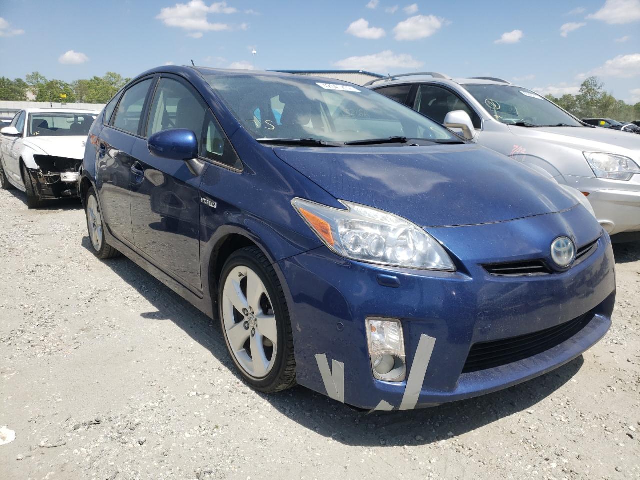 TOYOTA PRIUS 2011 with VIN JTDKN3DU9B0279668 - Photo from auction