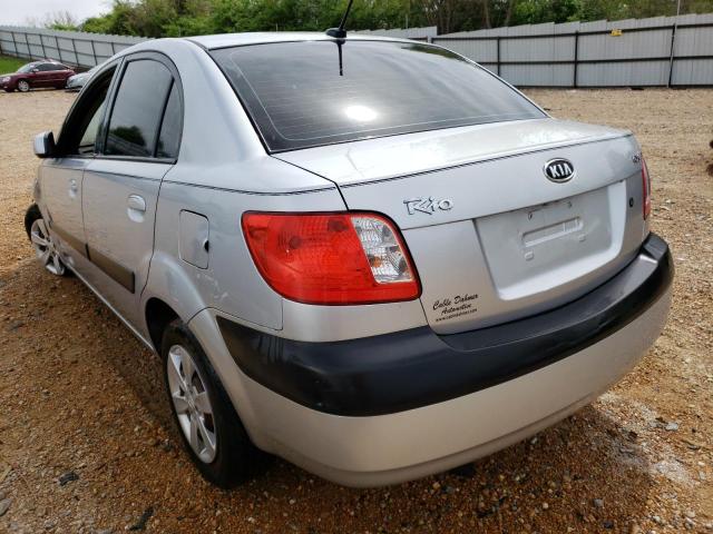Photo 3 from auction – 2009 KIA RIO BASE with VIN KNADE223596533944