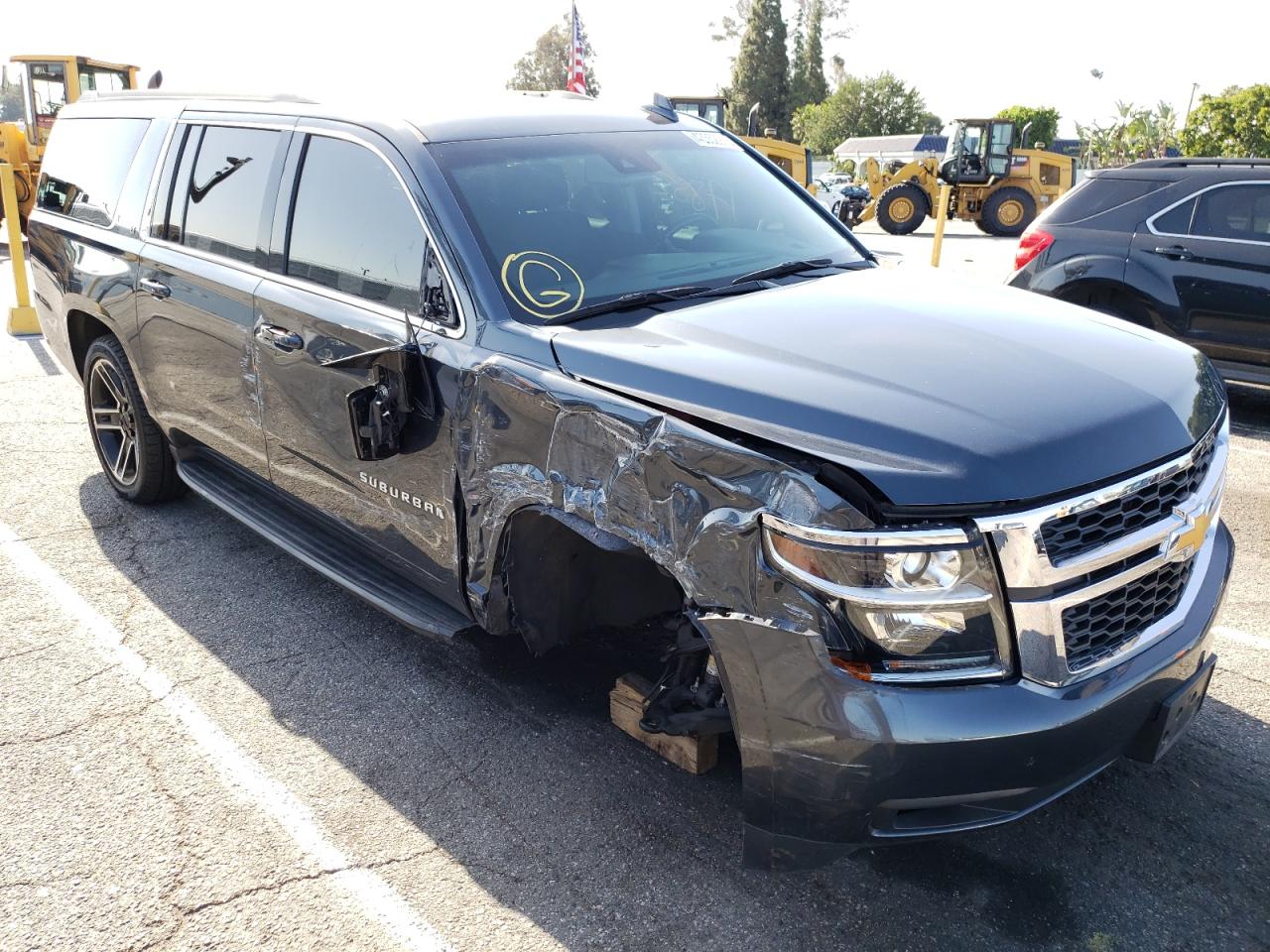 CHEVROLET SUBURBAN C 2019 with VIN 1GNSCHKCXKR342065 - Photo from auction