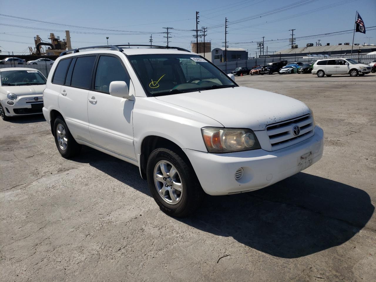 TOYOTA HIGHLANDER 2005 with VIN JTEDP21A950053671 - Photo from auction