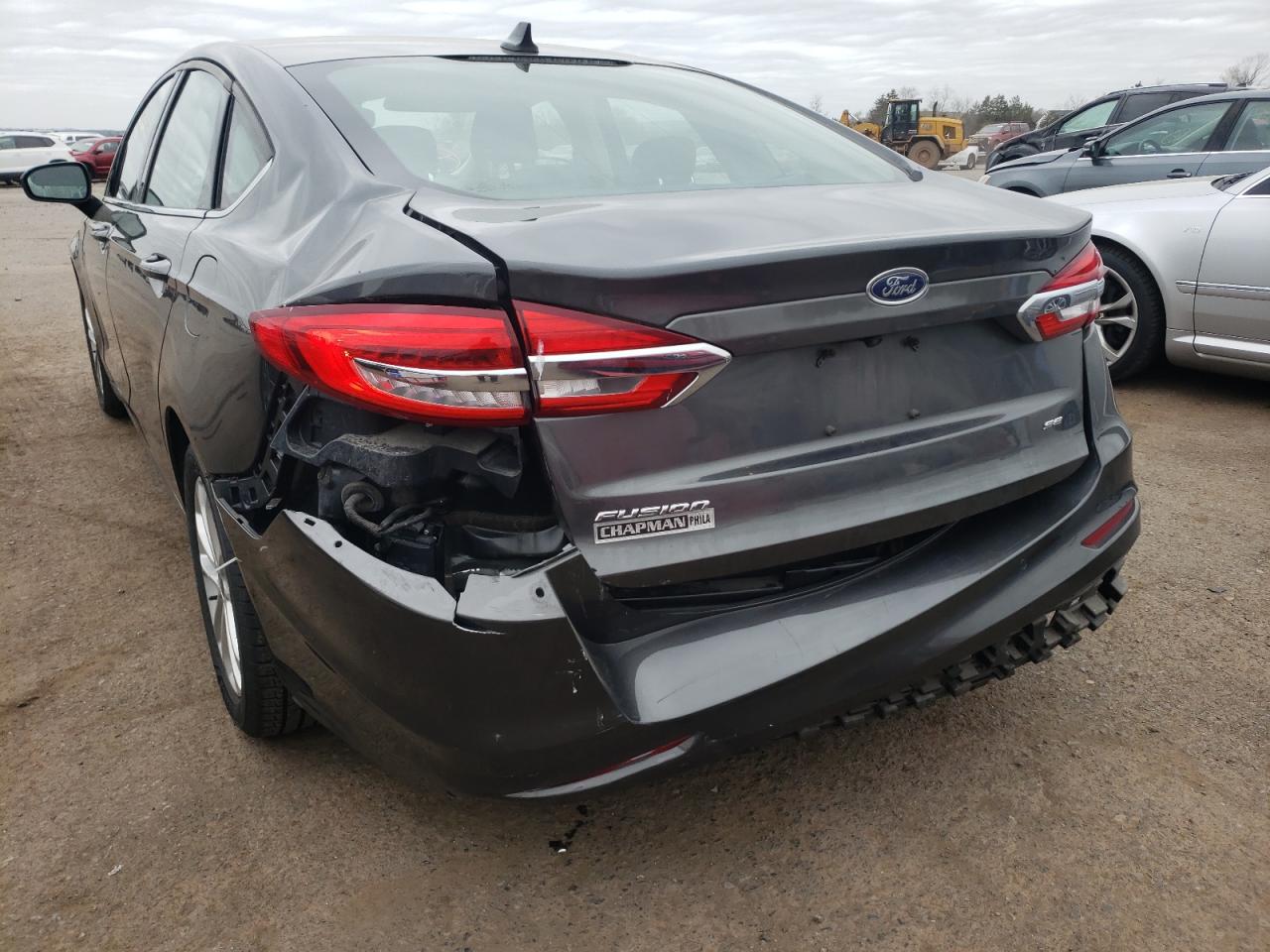 Photo 9 from auction – 2019 FORD FUSION SE with VIN 3FA6P0H77KR218565
