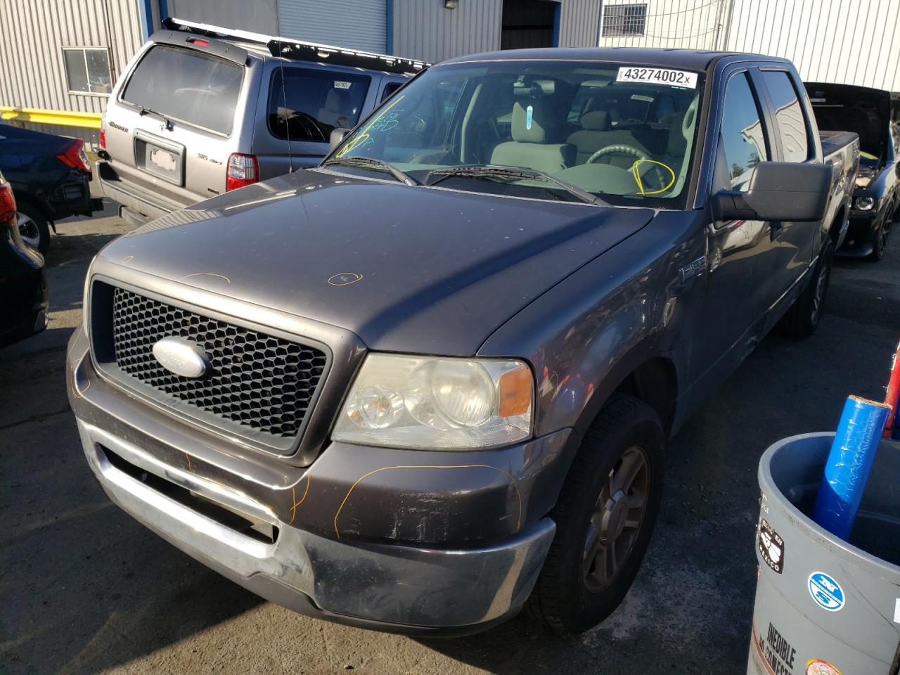 Photo 2 from auction – 2006 FORD F150 SUPER with VIN 1FTRW12W76FA69464
