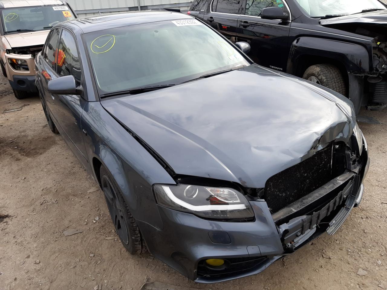 AUDI A4 2 2007 with VIN WAUAF78E77A272428 - Photo from auction