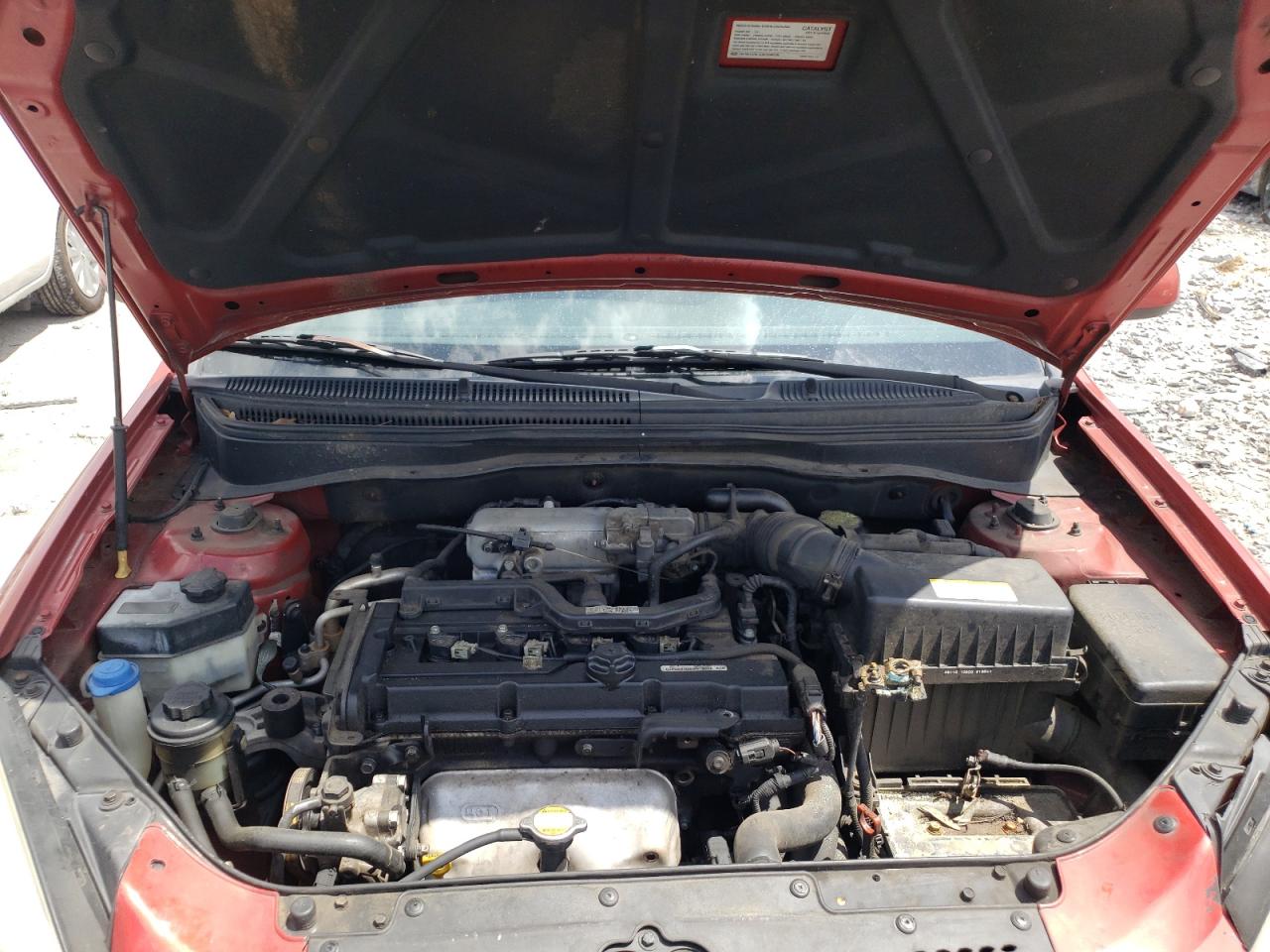 Photo 7 from auction – 2007 KIA RIO BASE with VIN KNADE123076212725