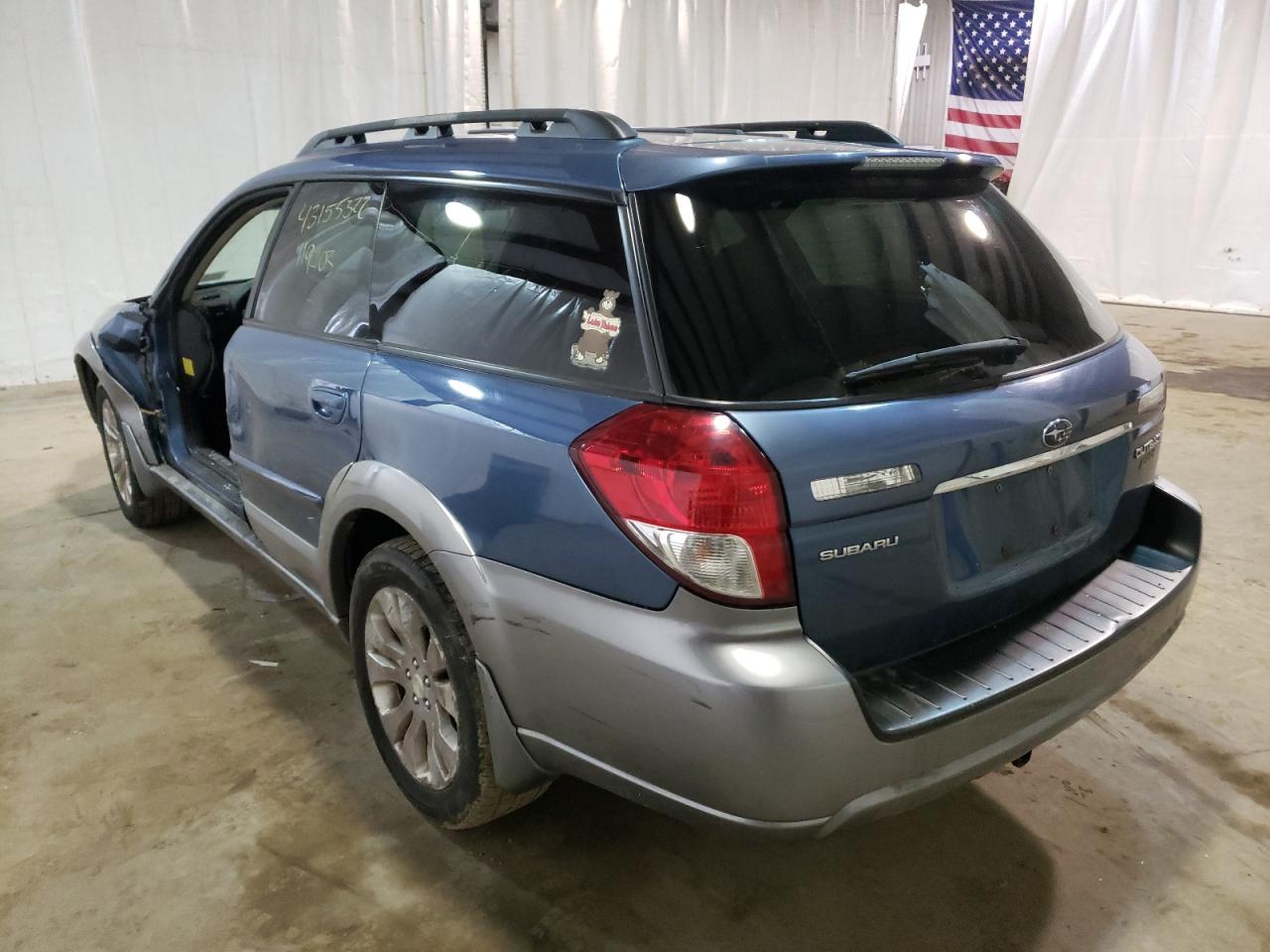 Photo 3 from auction – 2009 SUBARU OUTBACK 2. with VIN 4S4BP66C397332720