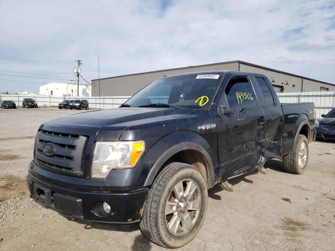 Photo 2 from auction – 2010 FORD F150 SUPER with VIN 1FTFX1EV9AFB82327