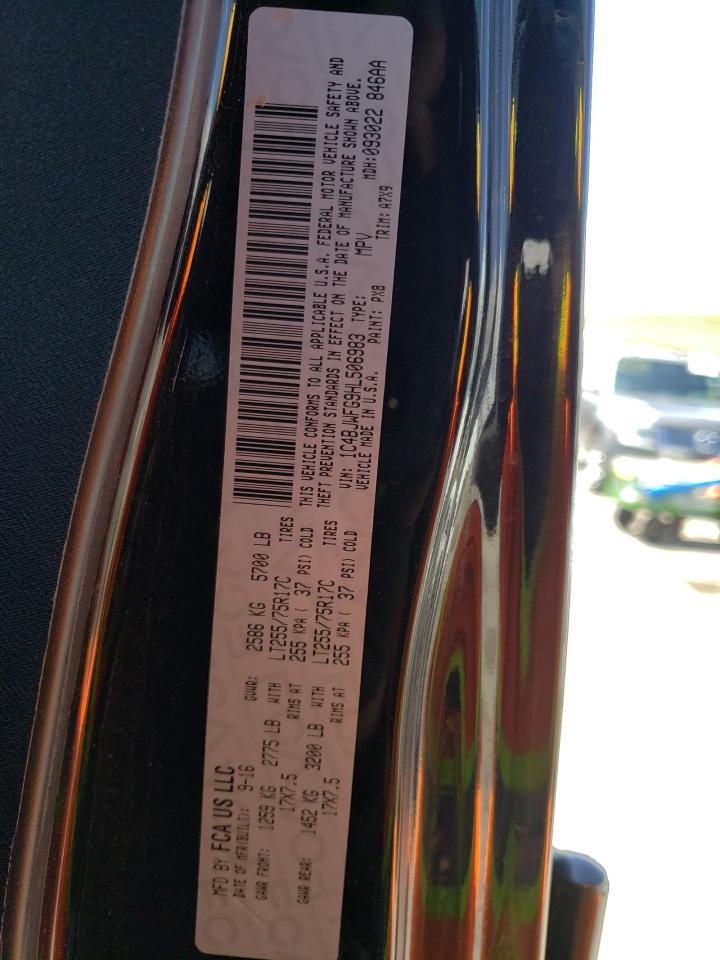 Photo 10 from auction – 2017 JEEP WRANGLER U with VIN 1C4BJWFG9HL506983