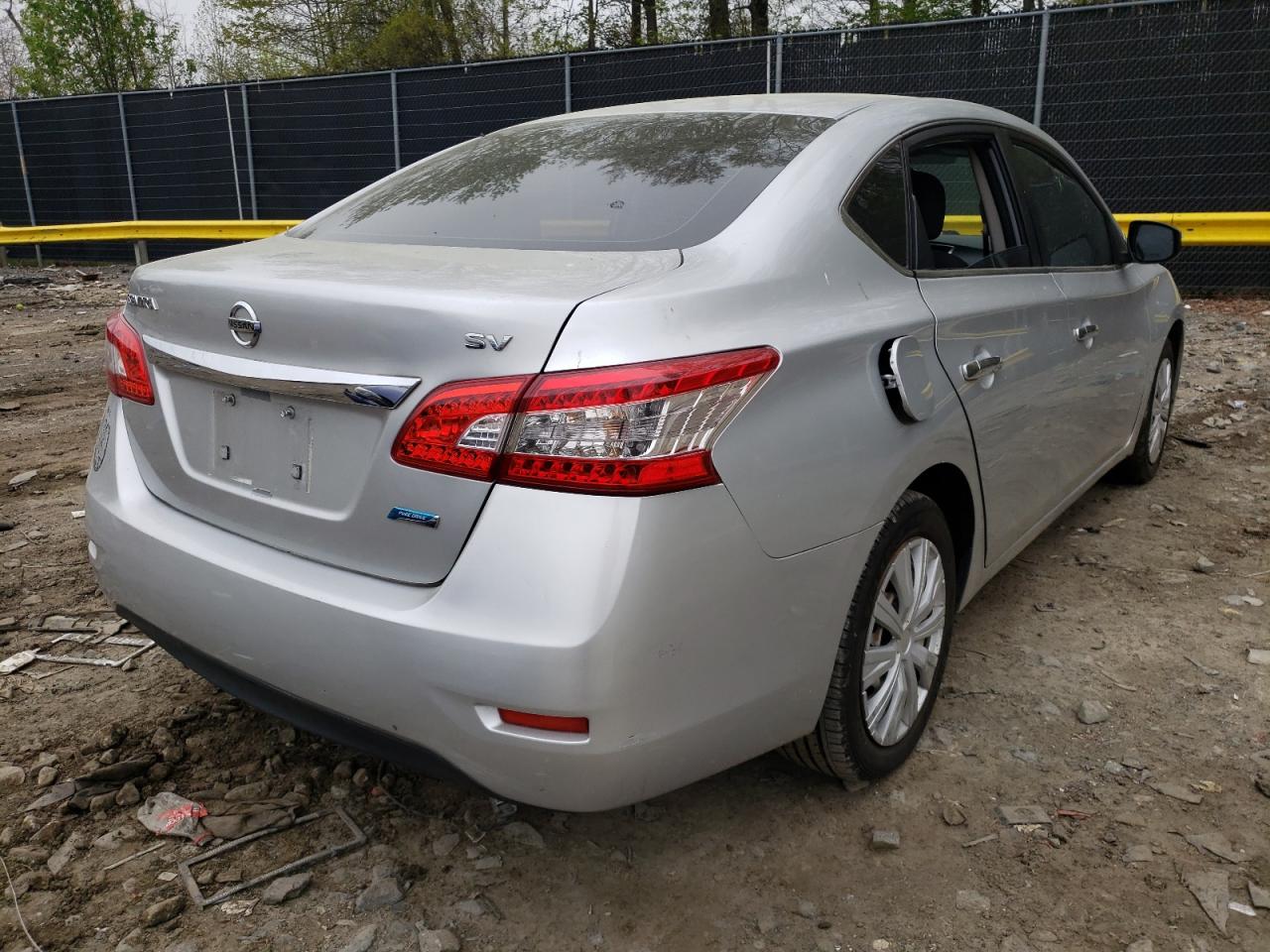 Photo 4 from auction – 2013 NISSAN SENTRA S with VIN 1N4AB7AP6DN905070