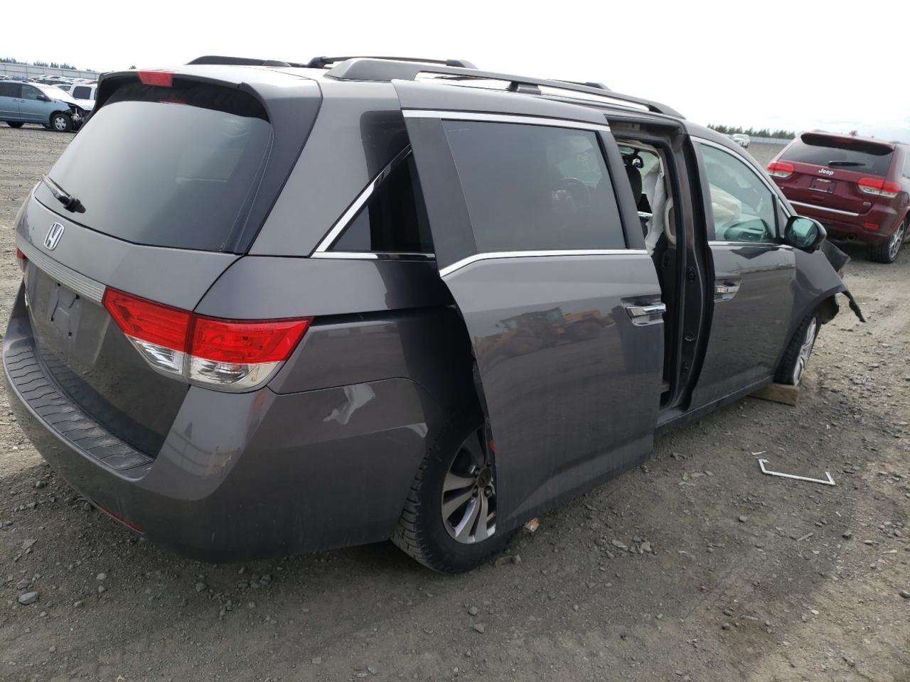 Photo 4 from auction – 2014 HONDA ODYSSEY EX with VIN 5FNRL5H61EB014647